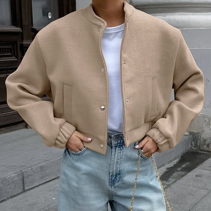 Amahle Khaki Air Wool Jacket