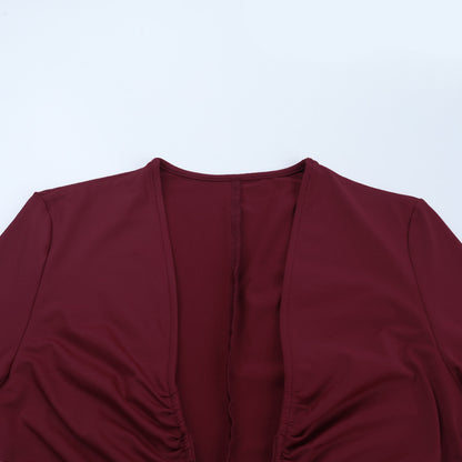 Robe Ayaba à col en U profond