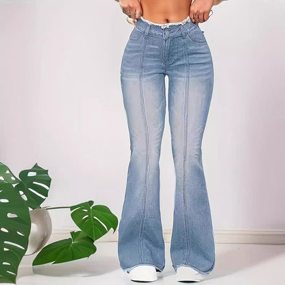 Jean skinny Nolani à bords effilochés