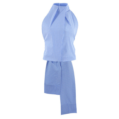 Gilet d'été Abeni rayé jacquard