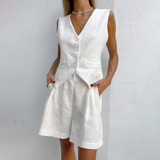 Liora Linen Ease Two-Piece Set