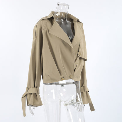 Trench-coat croisé Amisi