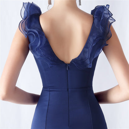 Zuri Organza Evening Dress