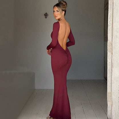Zola Backless Slim Dress