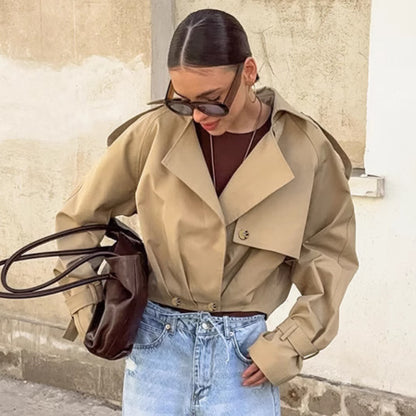 Trench-coat croisé Amisi