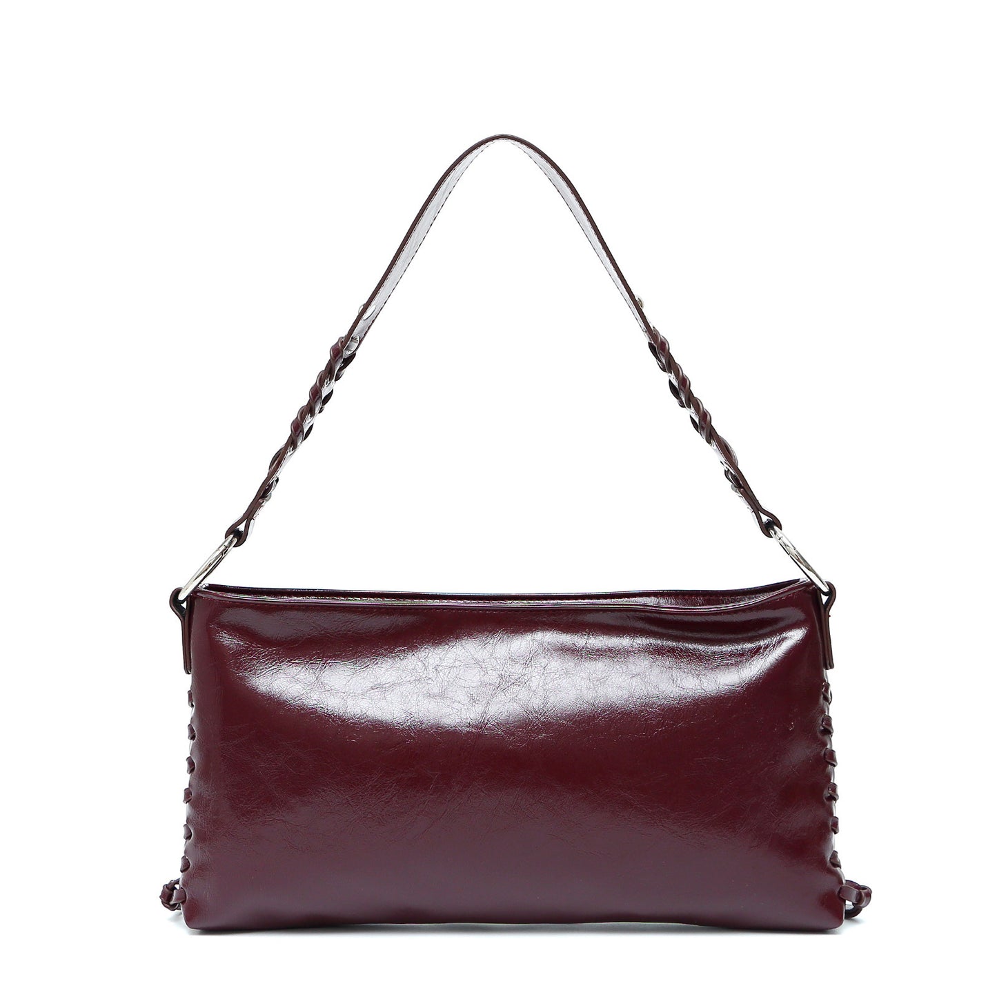 Crossbody Bag Niche Trendy Cool Women Bag High Sense Tassel Rivets Portable Small Square Bag Office Shoulder Bag