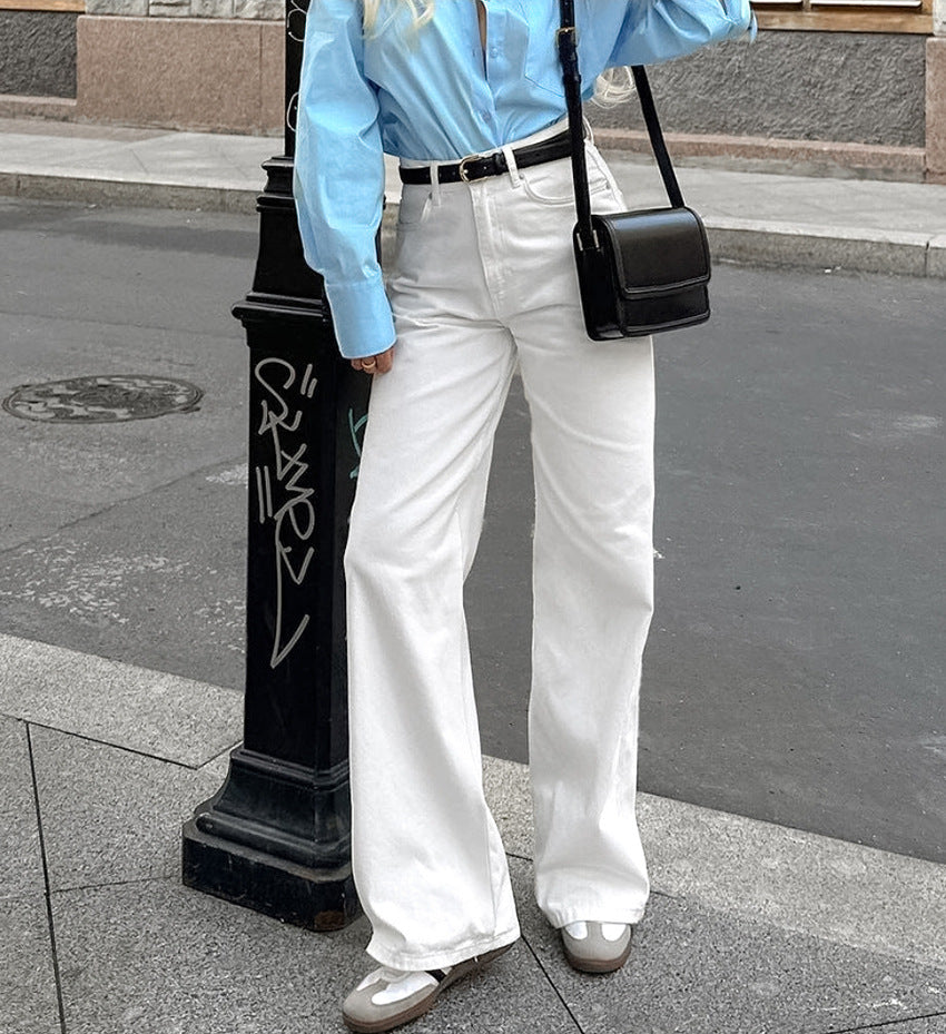 Pantalon droit de luxe Amahle