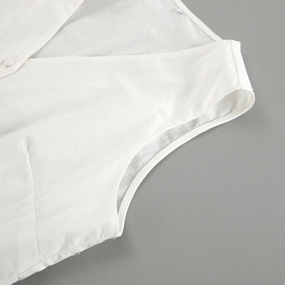 Asha Linen Vest Set