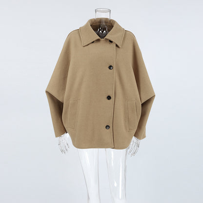 Gilet en laine Adaeze à manches chauve-souris