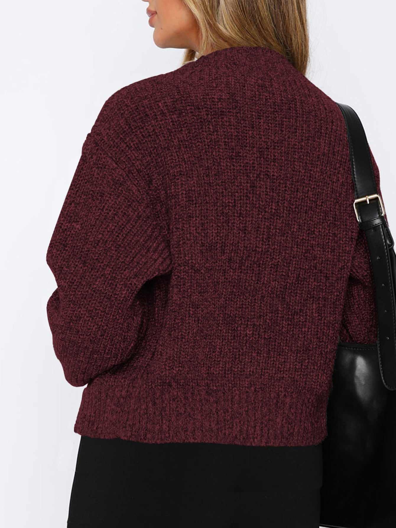 Pull minimaliste en laine Amari