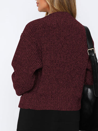 Pull minimaliste en laine Amari