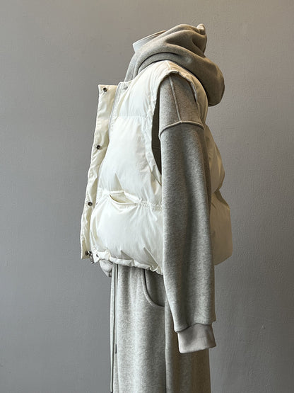 Gilet en coton matelassé Kamaria