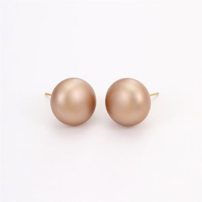Boucles d'oreilles Amira Glossy Pearl