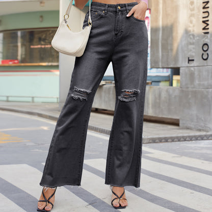 Pantalon en denim urbain Nia