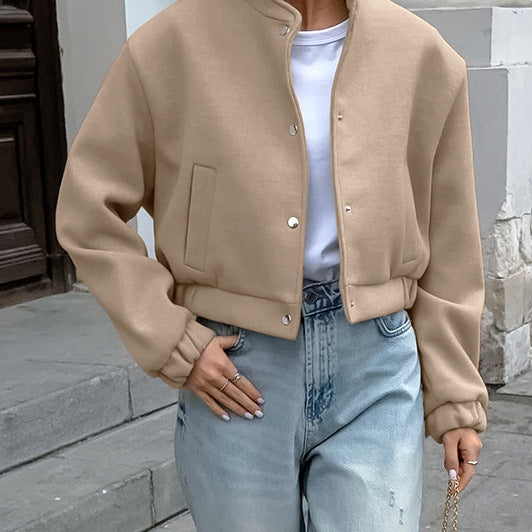 Amahle Khaki Air Wool Jacket