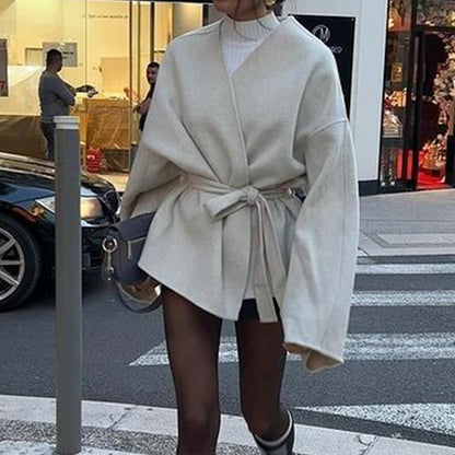 Manteau trench à manches cloche Ayoka