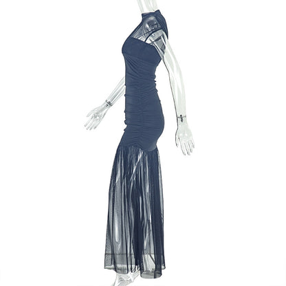 Robe Talia à manches courbes