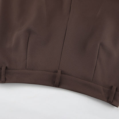 Ensemble deux pièces rétro à lacets Kaima