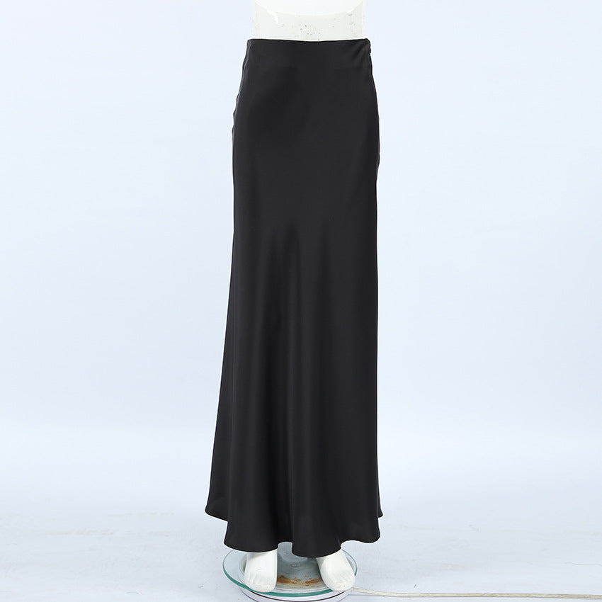 Lerato Satin A-Line Skirt