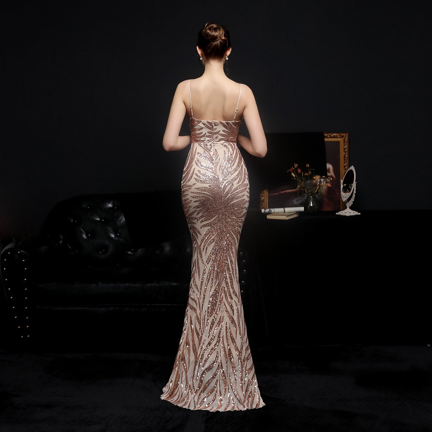 Ayira Royal Fishtail Evening Gown
