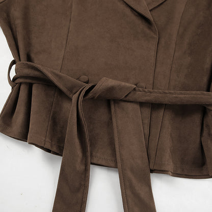 Thabisa Loose Double-Breasted Coat