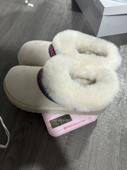 Bottes de neige Zahira en polaire tricotée
