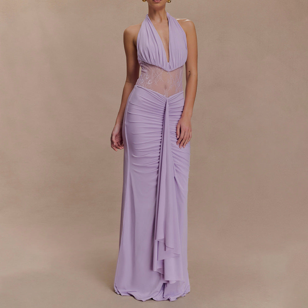 Ayomide Ribbon Cutout Maxi Dress