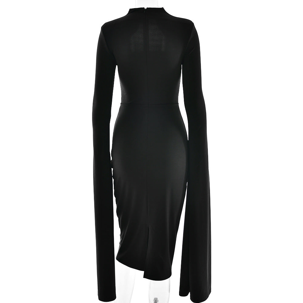 Robe midi Lerato à découpes ruban