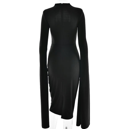 Robe midi Lerato à découpes ruban