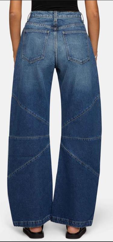 Zamira Bell Bottom High-Waist Jeans