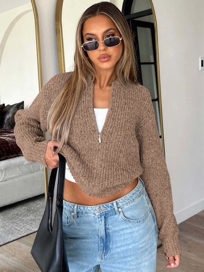 Pull minimaliste en laine Amari