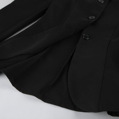 NALIA Noir Heritage Blazer Coat