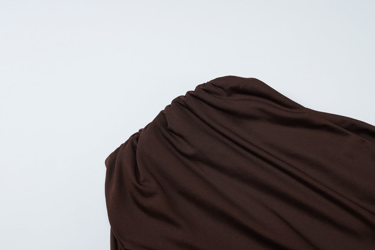 Zama Cutout Pleated Dress