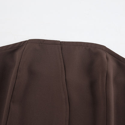 Ensemble deux pièces rétro à lacets Kaima