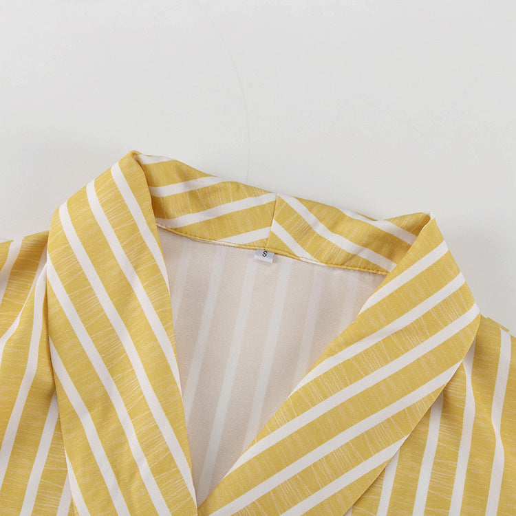 Imara Stripe Lace Set