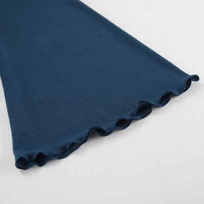 Chidimma Lace-Up Flared Dress