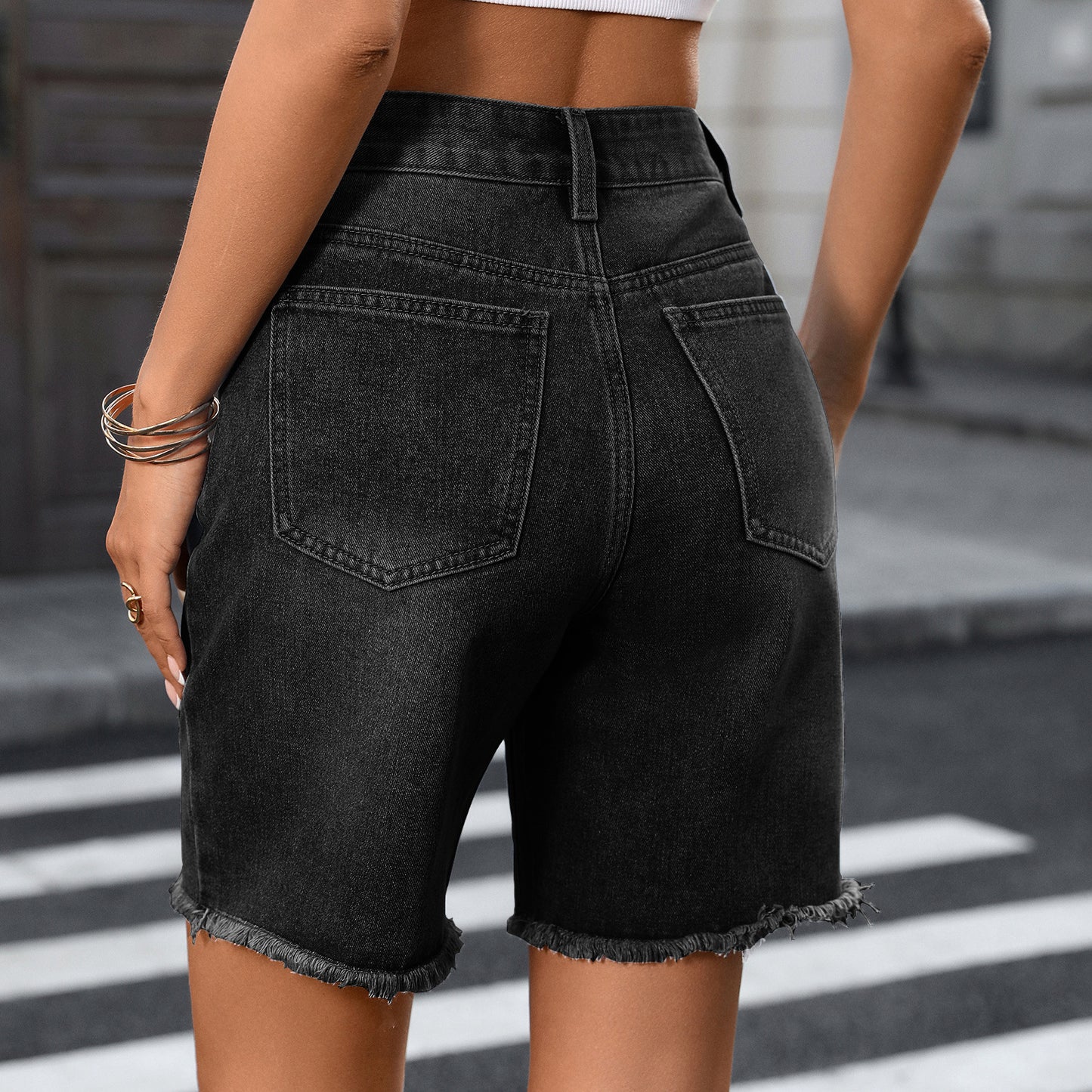 Rehema Premium Denim Shorts