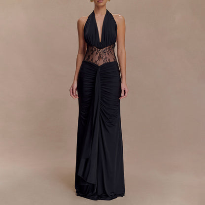 Ayomide Ribbon Cutout Maxi Dress