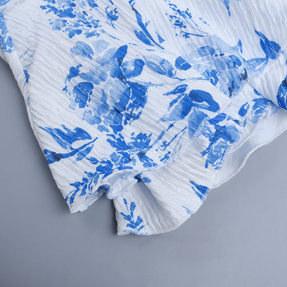 Sefira Printed Fishtail Dress