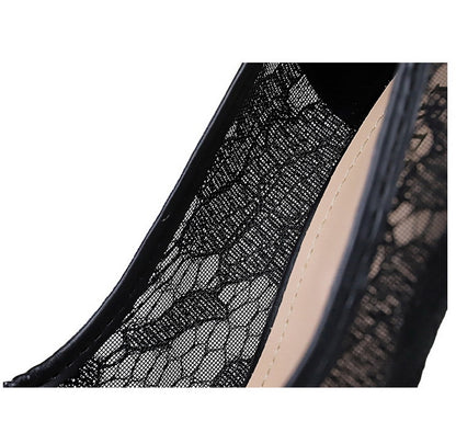 Zahara Lace Stiletto Pumps