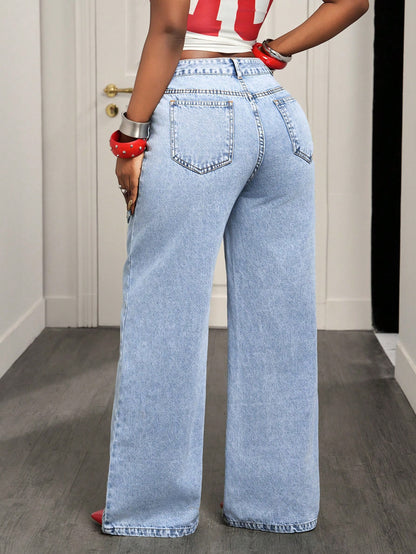 Design Casual Outing Women Jeans