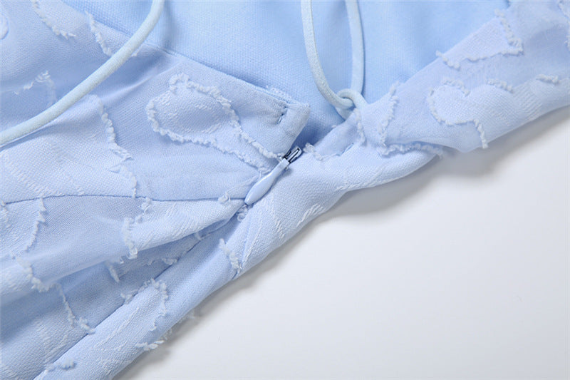 Robe à bretelles lacées Teyah