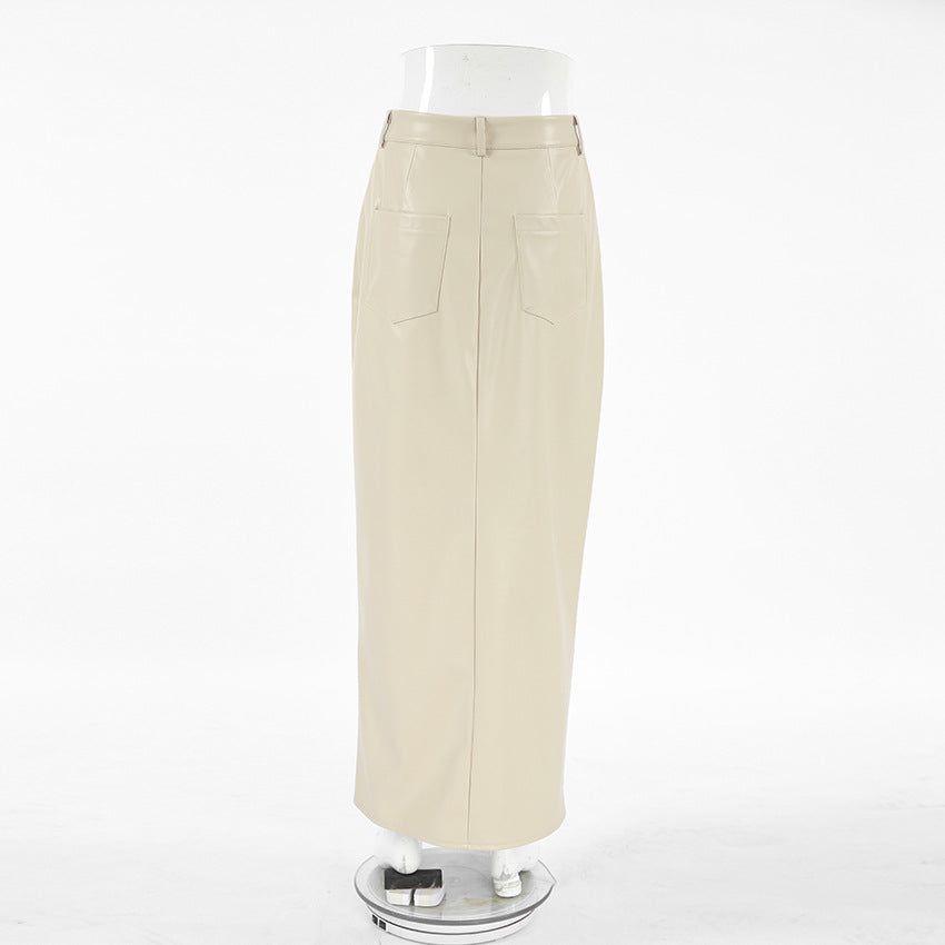 ZINNA Luxe Slit Skirt