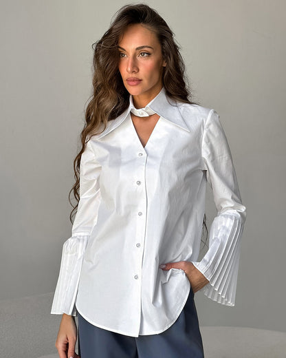 Chemise plissée Liréa Cotton Grace