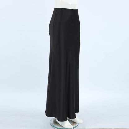 Lerato Satin A-Line Skirt