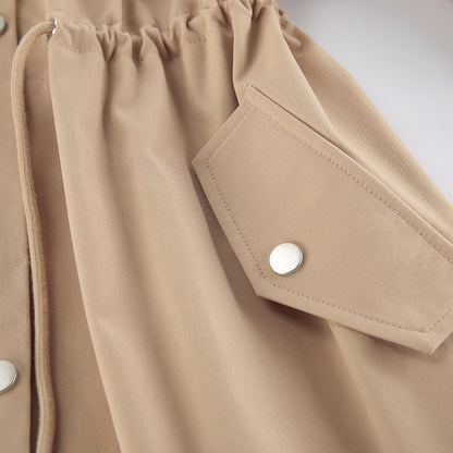 Trench-coat Amara à cordon de serrage