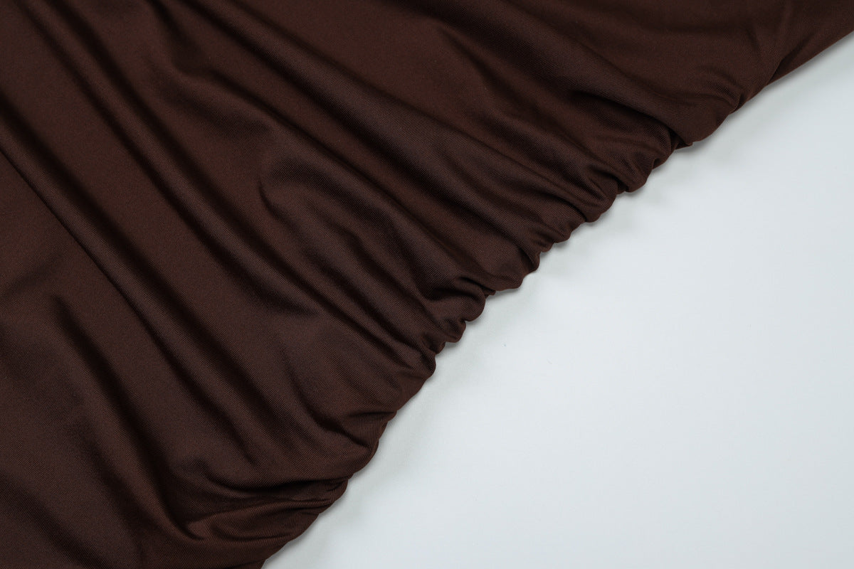 Zama Cutout Pleated Dress