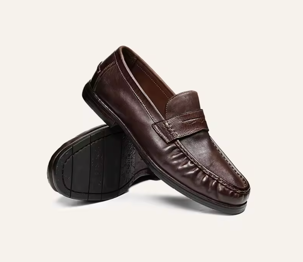 Otieno Leather Loafers