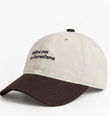 Obinna Retro Color-Block Embroidered Cap