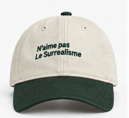 Obinna Retro Color-Block Embroidered Cap